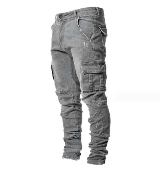 Skinny Jeans With Side Pockets And Feet For Men - The Snow Owls