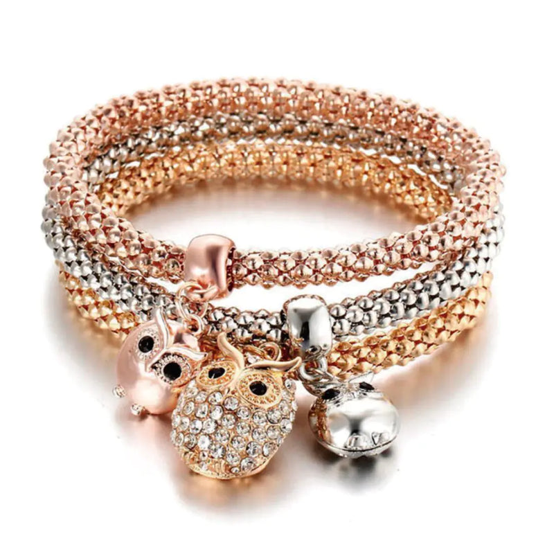 GSR Bracelet Set- Owl - The Snow Owls