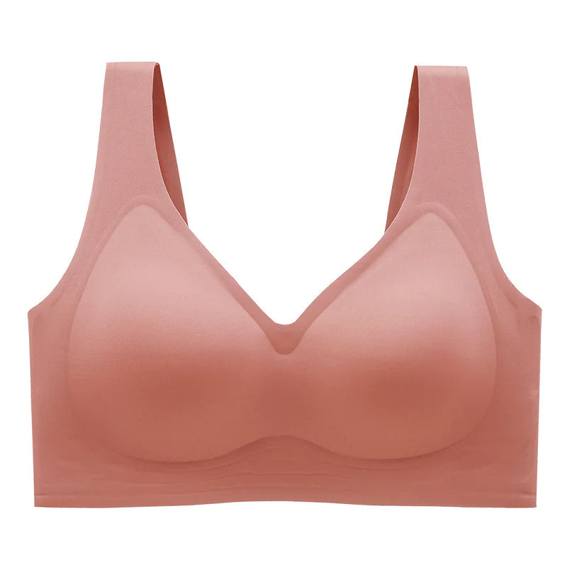 Plus-Size Seamless Push-Up Bra - The Snow Owls