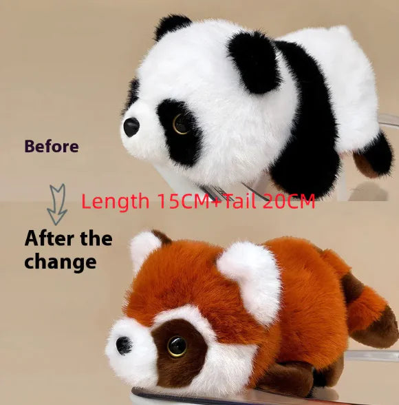 Plush Red Panda Doll Toy Children&
