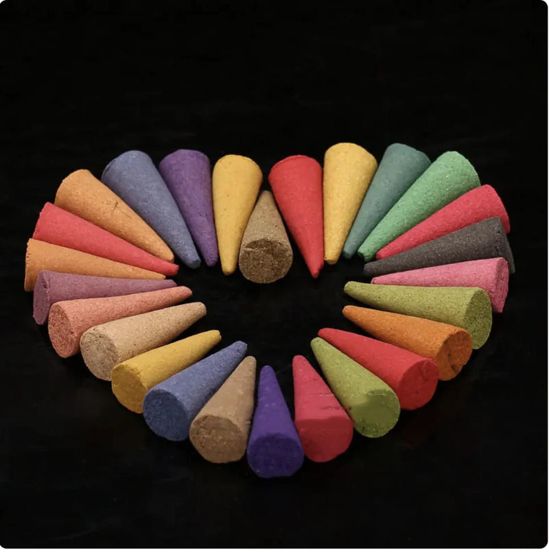Aromatherapy Cone Incense for Indoor Air - The Snow Owls