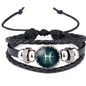 Twelve constellations time gem bracelet