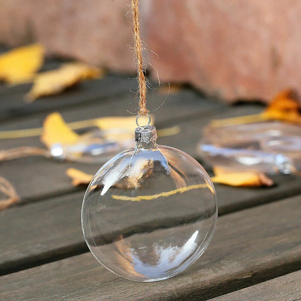 Clear Christmas Ornament Ball