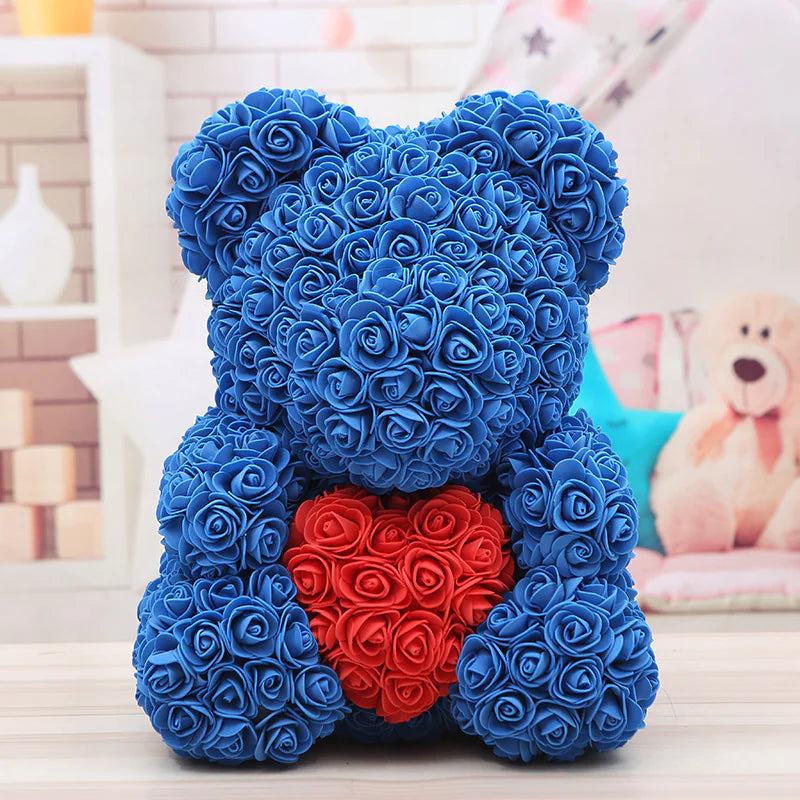 Rose Bear Gift - The Snow Owls