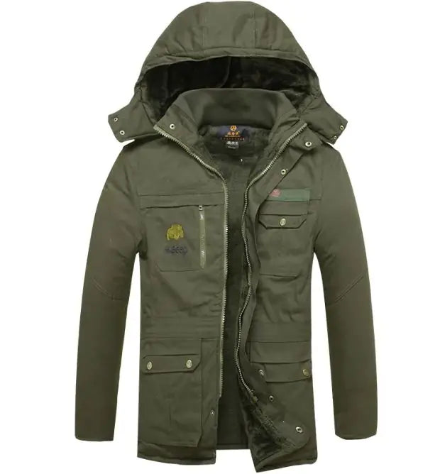 Windproof And Cold-resistant Cotton-padded Jacket - The Snow Owls