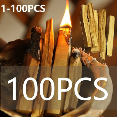 Natural Incense Sticks Wooden Smudging Stick Aromatherapy Burn Wooden Sticks - The Snow Owls