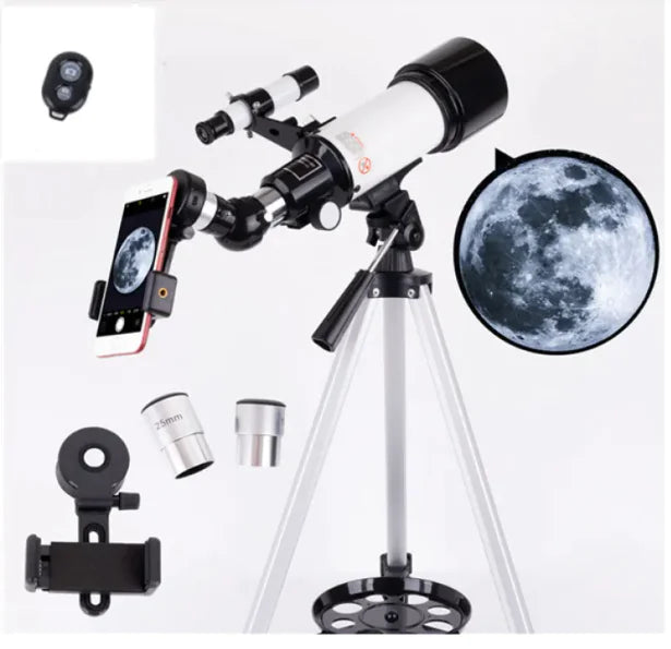 F30070 with astronomical telescope - The Snow Owls