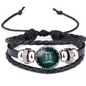 Twelve constellations time gem bracelet