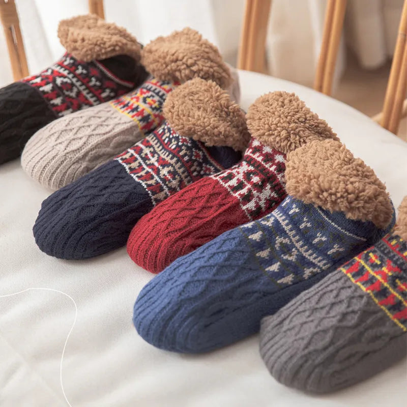 Warm Non-Slip Carpet Socks - The Snow Owls