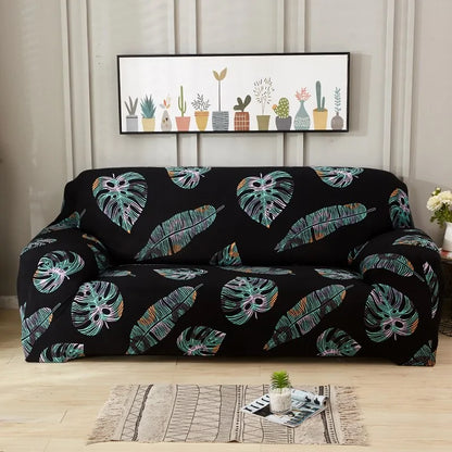 Tropical Leaves Sofa Cover