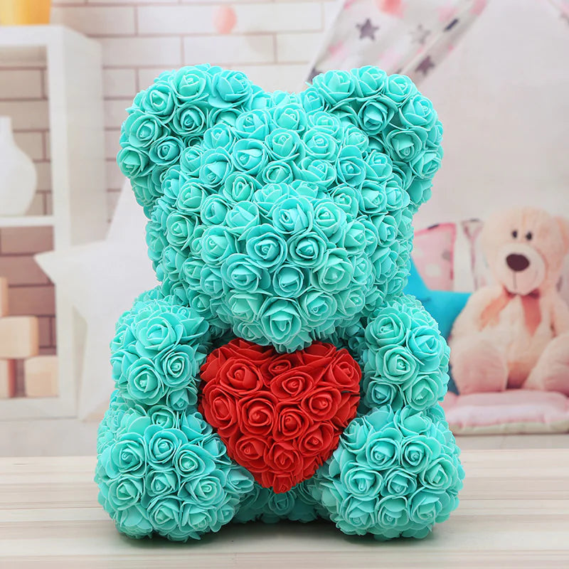 Rose Bear Gift - The Snow Owls