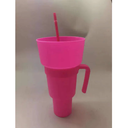 Snack Cup with Straw