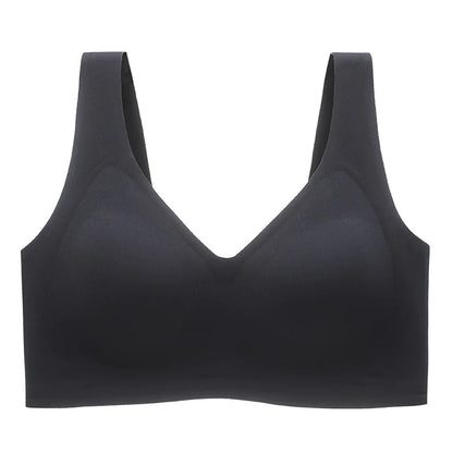 Plus-Size Seamless Push-Up Bra