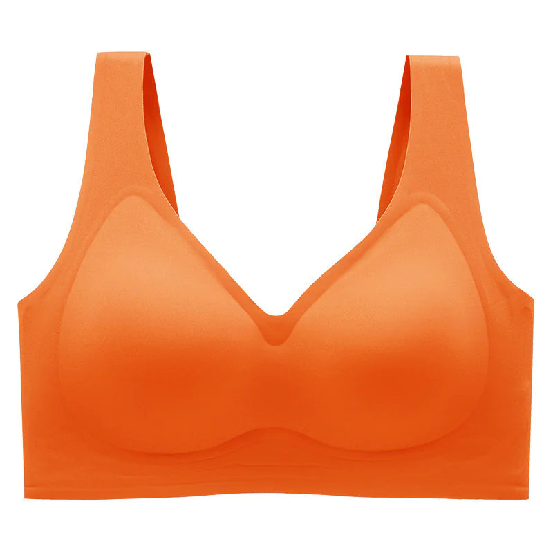 Plus-Size Seamless Push-Up Bra