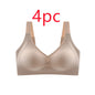 Plus Size Traceless Push-Up Sports Bra