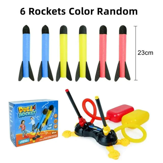 Children Outdoor Air Rocket Foot Launcher - The Snow Owls