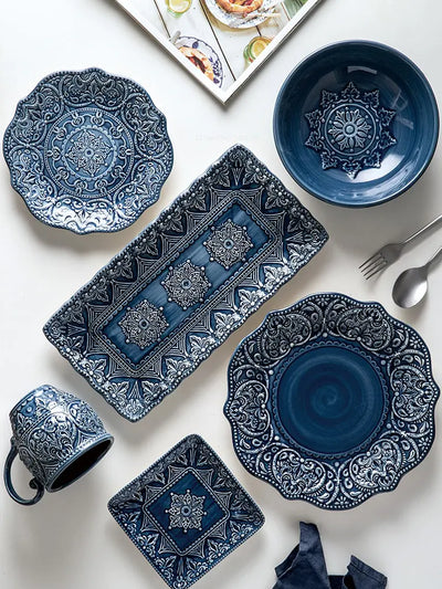 Luxury Dinner Plates - The Snow Owls
