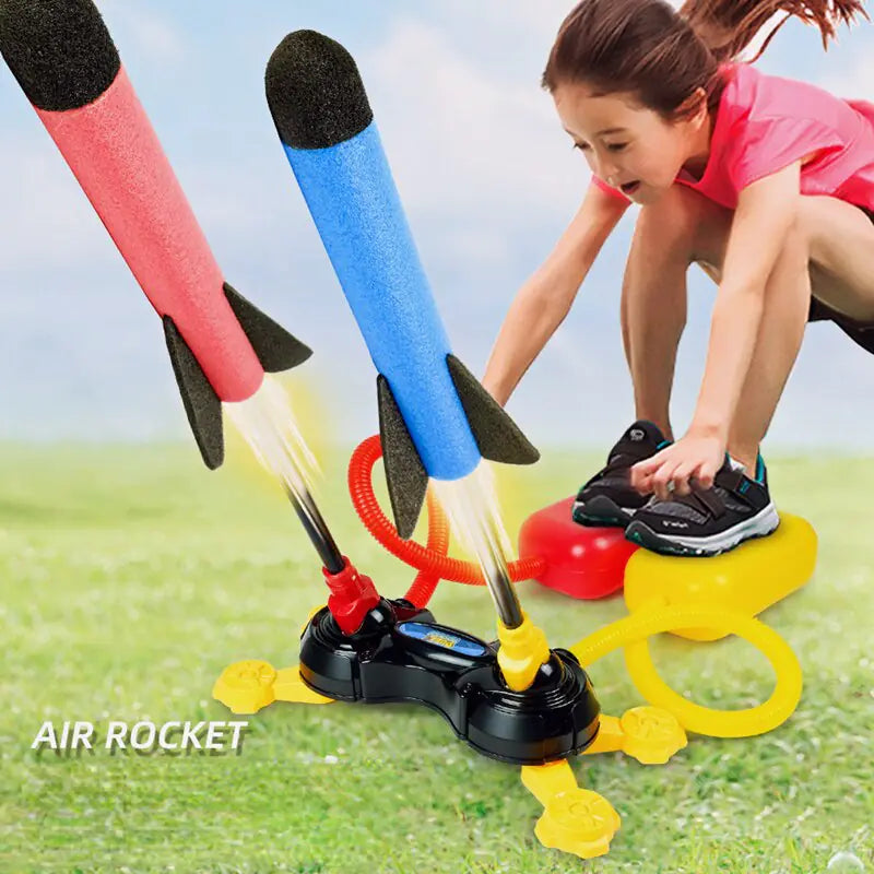 Children Outdoor Air Rocket Foot Launcher - The Snow Owls