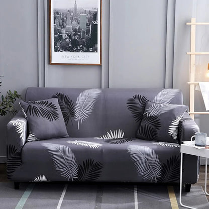 Tropical Leaves Sofa Cover