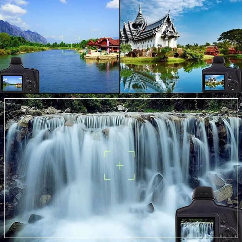 Digital Camera 3.0 Inch TFT LCD Screen 16X Zoom HD 16MP 1080P Anti-Shake Mic US - The Snow Owls